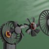 测试风扇-编辑验证New Multi-function Portable Fan, Student Handheld Fan, Charging Usb Fan, Double Fan Blade Charging Treasure Fan